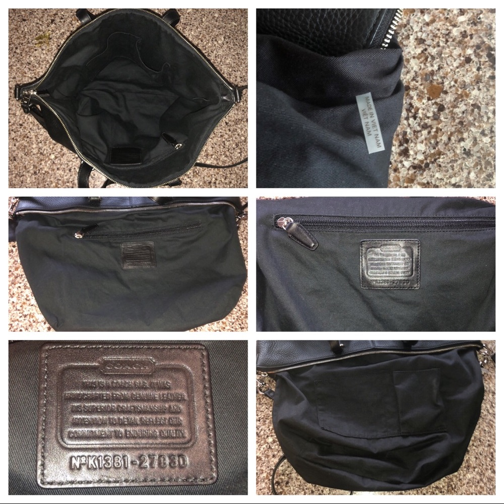 COACH BLEECKER COOPER LEATHER SATCHEL/CROSSBODY - Picture 5 of 7